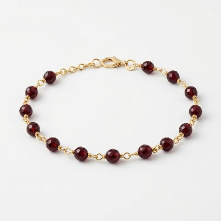 Maroon Beaded String